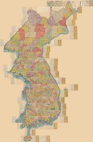독도 그려진 초대형 '대동여지도 채색 필사본' 경매 유찰 - 뉴스 썸네일 이미지